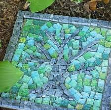 Mosaic Stepping Stones Mosaic Diy