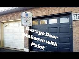 Garage Door Makeover With Paint