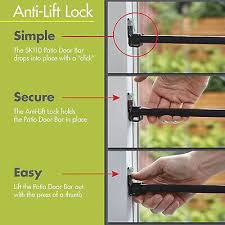 Ideal Security Sliding Patio Door