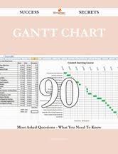 Gantt Chart 90 Success Secrets 90 Most Asked Questions On Gantt Chart What You Need To Know