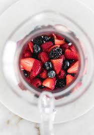 easy red berry sangria is wine