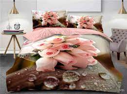 3d Bedding Sets Home Textile Hot Red