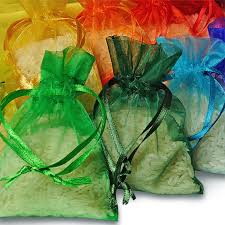 organza drawstring gift bags