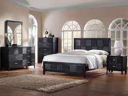 Packages make it easy to complete your bedroom without the headache of shopping for pieces separately. Montserrat Black Wood 5 Piece Modern Bedroom Set Home Furniture Contemporary Bedroom Furniture Modern Bedroom Contemporary Bedroom