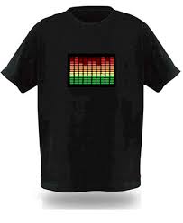 rave graphic equalizer t shirt