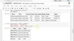 pandas tutorial select two or more