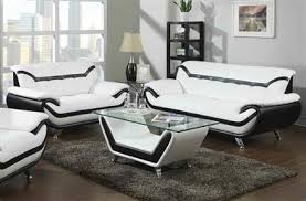 White Leather Sofas Modern Furniture