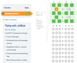 jetblue mint seat map frequently flying
