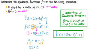 Lesson Quadratic Functions In