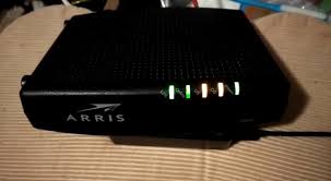 arris modem lights meaning what to