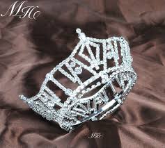 miss america pageant crown rhinestones