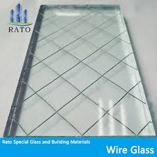 6mm Fireproof Glass Factory Wire
