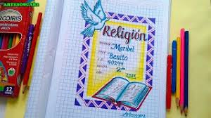 Ver más ideas sobre portadas de cuadernos, dibujo de escuela, cubiertas para carpetas. Caratula De Religion 2021 Youtube