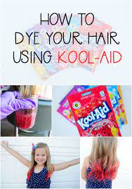 Lasts for about two weeks. How To Dye Your Hair Using Kool Aid All Things Thrifty