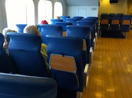 Seats Along The Sides With Wide Window Views Lap Tables