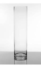 5 X 20 Cylinder Vase Clear