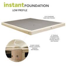 While you're browsing our trendy selection of king foundations, use our filter options to discover all the foundations colors, sizes, materials, styles, and more we have to offer. Greenhome123 Full Size Low Profile Box Spring Mattress Foundation