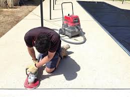 how do i grind my concrete floor