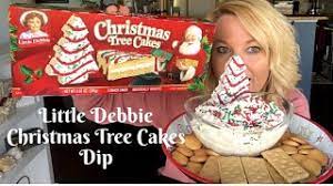 Guess who s ing to our christmas dinner toot sweet 4 two. Little Debbie Christmas Tree Cakes Dip Tiktok Recipe Youtube