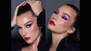 80s inspired bold makeup look you
