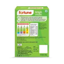 fortune soya chunks 200 gm carton