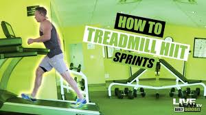 how to do treadmill hiit sprints
