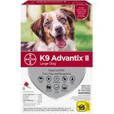 6 Month K9 Advantix Ii Red For Large Dogs 21 55 Lbs