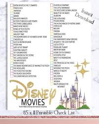 Sort by movie gross, ratings or popularity. Updated Disney Movie Checklist Walt Disney Movie Watch List Instant Download Animated Movies Activity For Kids And Family In 2020 Walt Disney Movies Disney Movies List Disney Movies To Watch