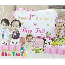 Combo chibi bé gái 01 - Sinh nhật Nha Trang