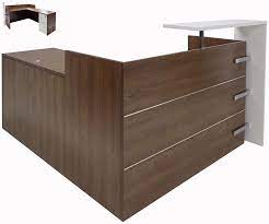 63 W X 79 D L Shaped Reception Desk W