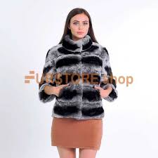 Rex Rabbit Fur Coat Real Fur