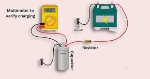 to charge capacitor without resistor