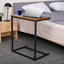 Convertible tables , wall beds with sofas & desks. C Shaped Side Sofa Table C Table End Table Laptop Desk Pc Computer Desk Snack Table Couch Tray Side Table With Metal Frame Walmart Com Walmart Com