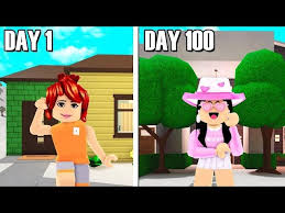 i played bloxburg for 100 days part 2