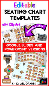 Interactive Classroom Seating Chart Planner With Google Slides