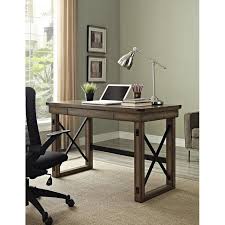 Rustic desks & computer tables : Gladstone Writing Desk Home Office Furniture Rustic Desk Grey Desk