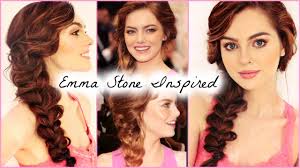 emma stone met gala 2016 makeup hair