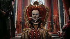 Red queen from alice and wonderland