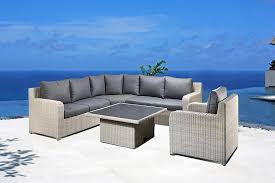 Luxury Lancaster Rattan Corner Sofa Set