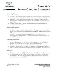 Resume Career Objective Statement Writing A Resume Objective