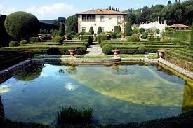 italian garden villa gamberaia in florence