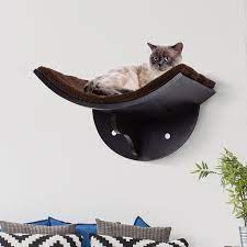 Wood Cat Shelves Wall Mounted Shelter