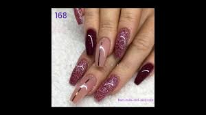 Here we have a stunning maroon nail color with half moon nail design. Burgundy Nail Ideas Burgundy Nails Maroon Or Burgundy Nail Polish Maroon Nails Youtube