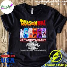 Maybe you would like to learn more about one of these? Dragon Ball 35th Anniversary Thank You For The Memories Shirt Hoodie Sweater And Long Sleeve
