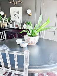 Painted Dining Room Table