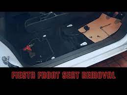 Ford Fiesta Front Seat Removal
