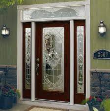 decorative glass door inserts
