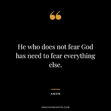 27 Fear of God Quotes (BEGINNING OF WISDOM)