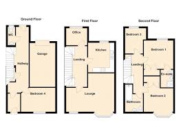 Floor Plan For 4 Bedroom End Of Terrace