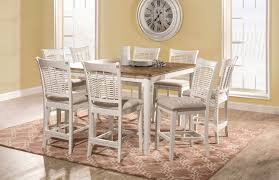 Weehom 3 pieces bar table set, modern pub table and chairs dining set, kitchen counter height dining table set with 2 bar stools, built in storage layer, easy assemble, brown 3.8 out of 5 stars 260 $119.99 $ 119. Hillsdale Bayberry 9 Piece Counter Height Dining Set White Driftwood 5791dtbsg9 Din Set Hillsdalefurnituremart Com
